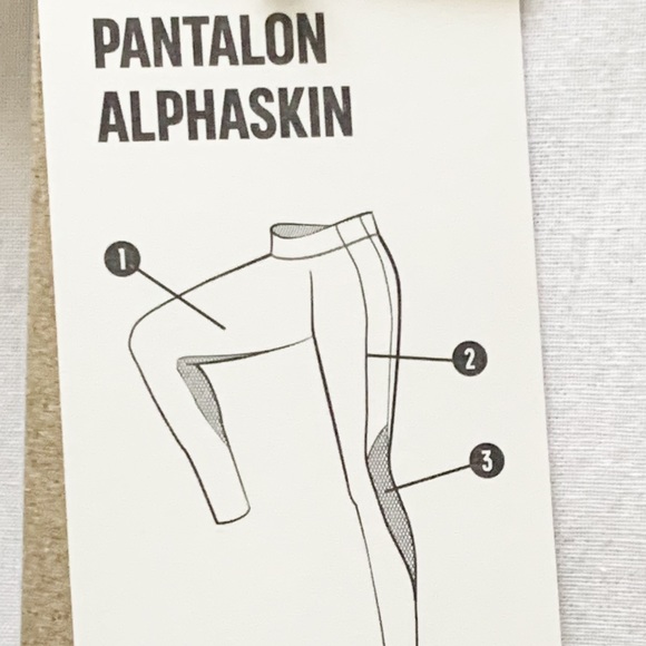 Adidas Capri Mid-Rise Training Leggings with Side Pocket - Picture 9 of 12